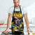 Flintshire Wales Christmas Apron Welsh Red-billed Chough with Daffodil - Wonder Print Shop