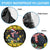 Flintshire Wales Christmas Spare Tire Cover Welsh Red-billed Chough with Daffodil - Wonder Print Shop
