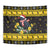 Flintshire Wales Christmas Tapestry Welsh Red-billed Chough with Daffodil - Wonder Print Shop