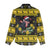 Flintshire Wales Christmas Women Casual Shirt Welsh Red-billed Chough with Daffodil - Wonder Print Shop