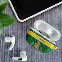 Dominica Christmas AirPods Case Coat of Arms Style - Wonder Print Shop