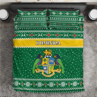 Dominica Christmas Bedding Set Coat of Arms Style - Wonder Print Shop