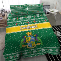 Dominica Christmas Bedding Set Coat of Arms Style - Wonder Print Shop