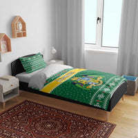 Dominica Christmas Bedding Set Coat of Arms Style - Wonder Print Shop