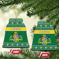 Dominica Christmas Ceramic Ornament Coat of Arms Style - Wonder Print Shop
