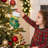 Dominica Christmas Stocking Coat of Arms Style - Wonder Print Shop