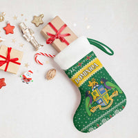 Dominica Christmas Stocking Coat of Arms Style - Wonder Print Shop