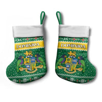 Dominica Christmas Stocking Coat of Arms Style - Wonder Print Shop