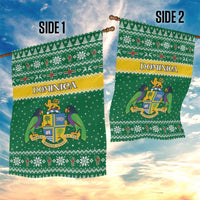 Dominica Christmas Garden Flag Coat of Arms Style - Wonder Print Shop