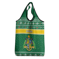 Dominica Christmas Grocery Bag Coat of Arms Style - Wonder Print Shop