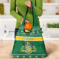 Dominica Christmas Grocery Bag Coat of Arms Style - Wonder Print Shop