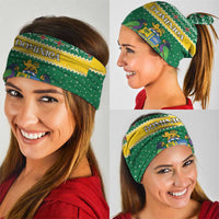 Dominica Christmas Neck Gaiter Coat of Arms Style - Wonder Print Shop