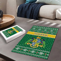 Dominica Christmas Puzzle Coat of Arms Style - Wonder Print Shop