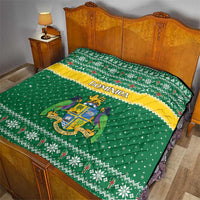 Dominica Christmas Quilt Coat of Arms Style - Wonder Print Shop