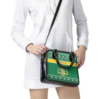 Dominica Christmas Shoulder Handbag Coat of Arms Style - Wonder Print Shop