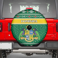 Dominica Christmas Spare Tire Cover Coat of Arms Style - Wonder Print Shop