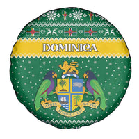 Dominica Christmas Spare Tire Cover Coat of Arms Style - Wonder Print Shop