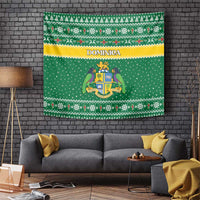 Dominica Christmas Tapestry Coat of Arms Style - Wonder Print Shop