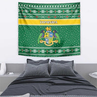 Dominica Christmas Tapestry Coat of Arms Style - Wonder Print Shop