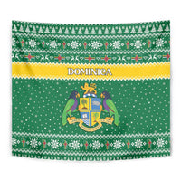 Dominica Christmas Tapestry Coat of Arms Style - Wonder Print Shop