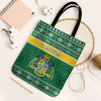 Dominica Christmas Tote Bag Coat of Arms Style - Wonder Print Shop