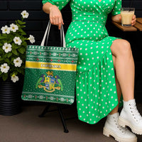 Dominica Christmas Tote Bag Coat of Arms Style - Wonder Print Shop