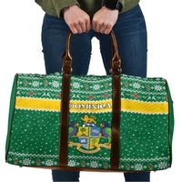 Dominica Christmas Travel Bag Coat of Arms Style - Wonder Print Shop