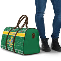 Dominica Christmas Travel Bag Coat of Arms Style - Wonder Print Shop