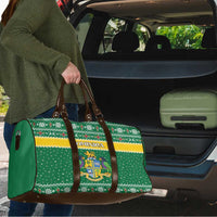 Dominica Christmas Travel Bag Coat of Arms Style - Wonder Print Shop