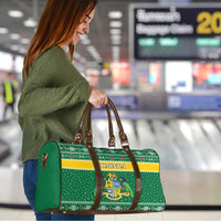 Dominica Christmas Travel Bag Coat of Arms Style - Wonder Print Shop