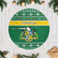 Dominica Christmas Tree Skirt Coat of Arms Style - Wonder Print Shop