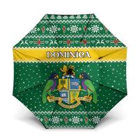 Dominica Christmas Umbrella Coat of Arms Style - Wonder Print Shop