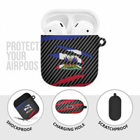 Haiti Beast AirPods Case Ripped Flag Graphic - Wonder Print Shop