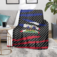 Haiti Beast Blanket Ripped Flag Graphic - Wonder Print Shop