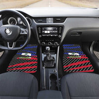Haiti Beast Car Mats Ripped Flag Graphic - Wonder Print Shop