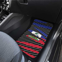 Haiti Beast Car Mats Ripped Flag Graphic - Wonder Print Shop