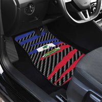 Haiti Beast Car Mats Ripped Flag Graphic - Wonder Print Shop