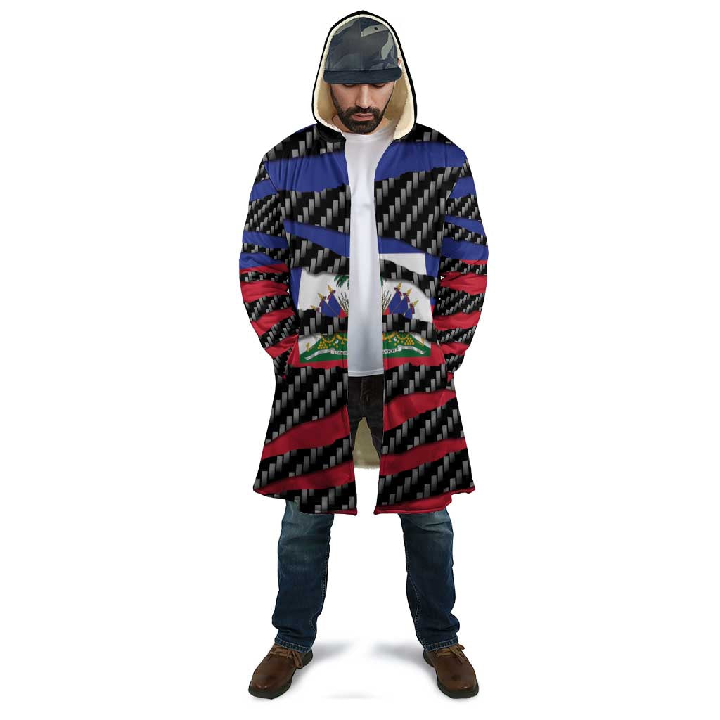 Haiti Beast Cloak Ripped Flag Graphic - Wonder Print Shop