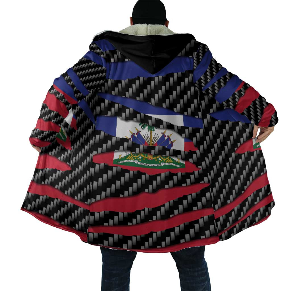 Haiti Beast Cloak Ripped Flag Graphic - Wonder Print Shop