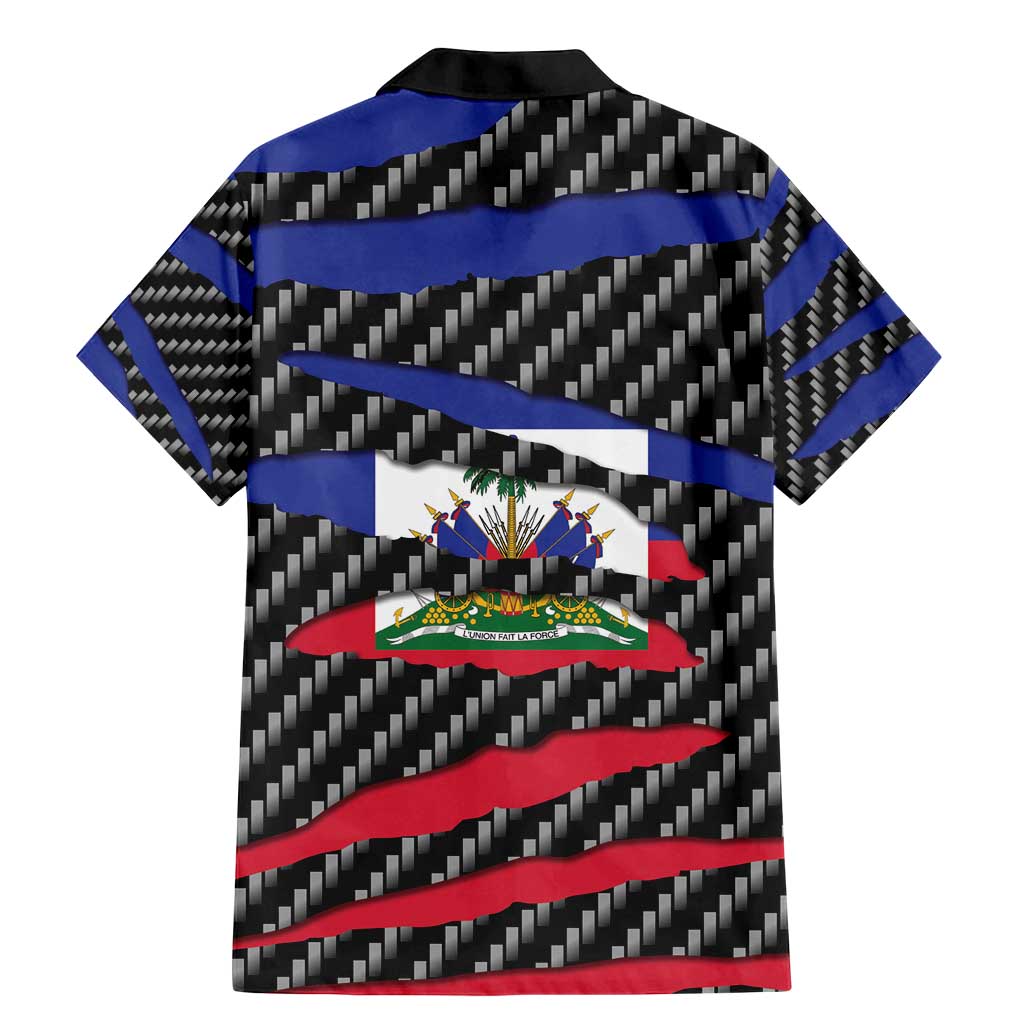 Haiti Beast Family Matching Mermaid Dress and Hawaiian Shirt Ripped Flag Graphic - Wonder Print Shop