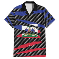 Haiti Beast Family Matching Off Shoulder Short Dress and Hawaiian Shirt Ripped Flag Graphic - Wonder Print Shop