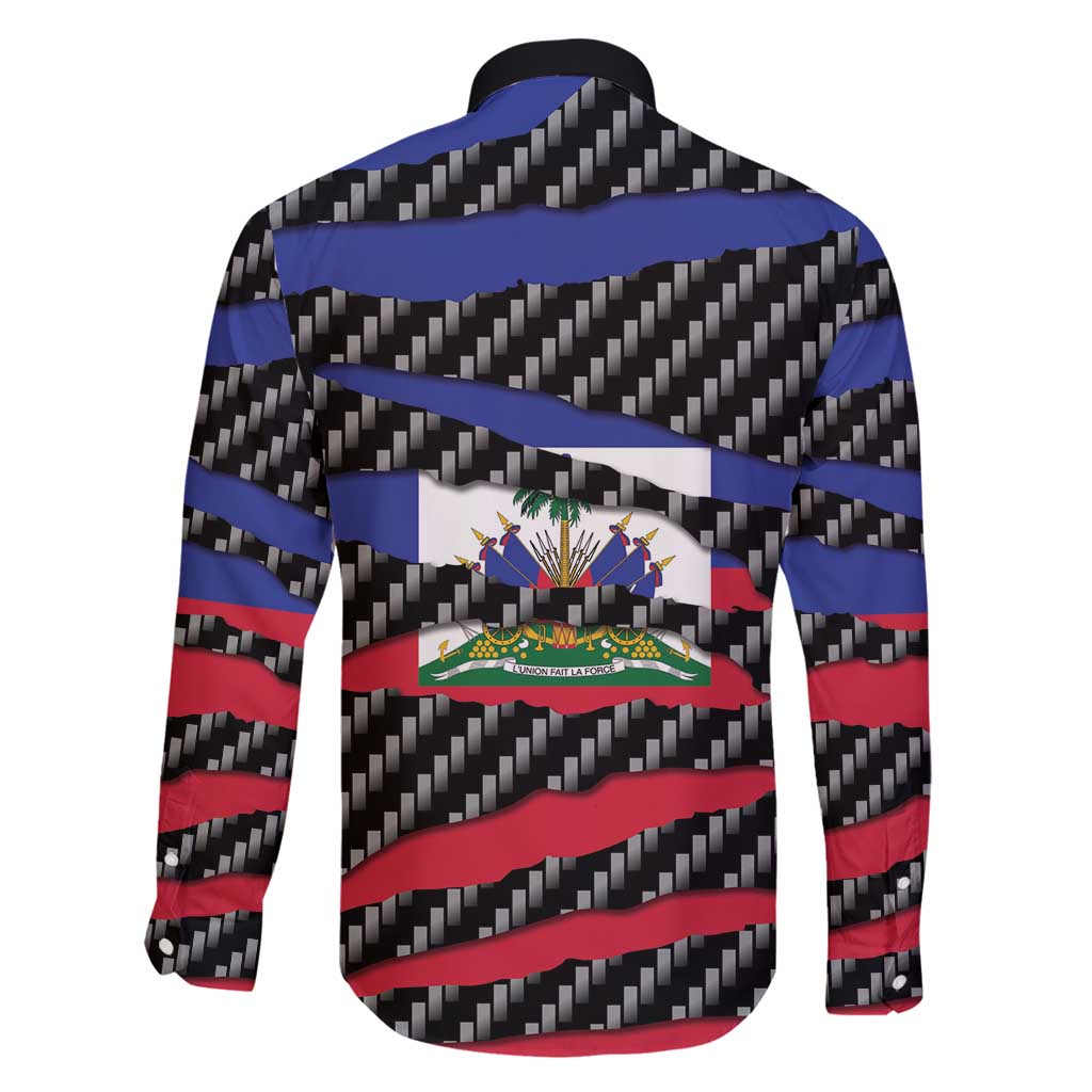 Haiti Beast Family Matching Puletasi and Hawaiian Shirt Ripped Flag Graphic - Wonder Print Shop