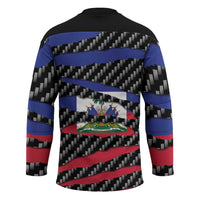 Haiti Beast Hockey Jersey Ripped Flag Graphic - Wonder Print Shop