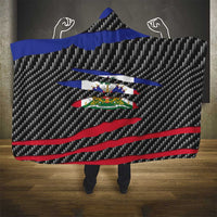 Haiti Beast Hooded Blanket Ripped Flag Graphic - Wonder Print Shop