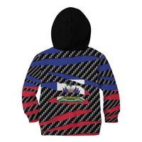Haiti Beast Kid Hoodie Ripped Flag Graphic - Wonder Print Shop