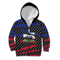 Haiti Beast Kid Hoodie Ripped Flag Graphic - Wonder Print Shop