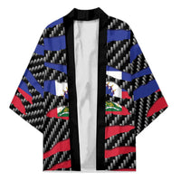 Haiti Beast Kimono Ripped Flag Graphic - Wonder Print Shop