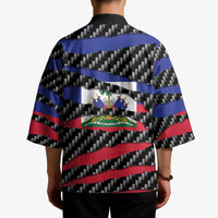 Haiti Beast Kimono Ripped Flag Graphic - Wonder Print Shop