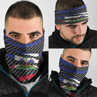Haiti Beast Neck Gaiter Ripped Flag Graphic - Wonder Print Shop