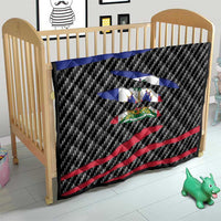 Haiti Beast Quilt Ripped Flag Graphic - Wonder Print Shop